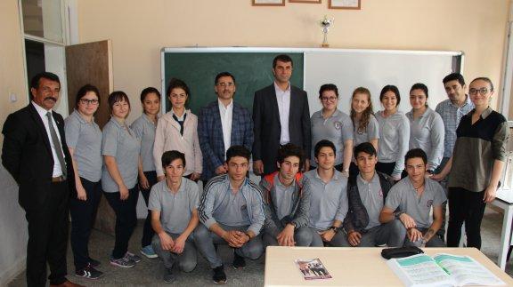 Belediye Başkanı Sadettin ARSLAN´ dan 12. Sınıf Öğrencilerine Ziyaret