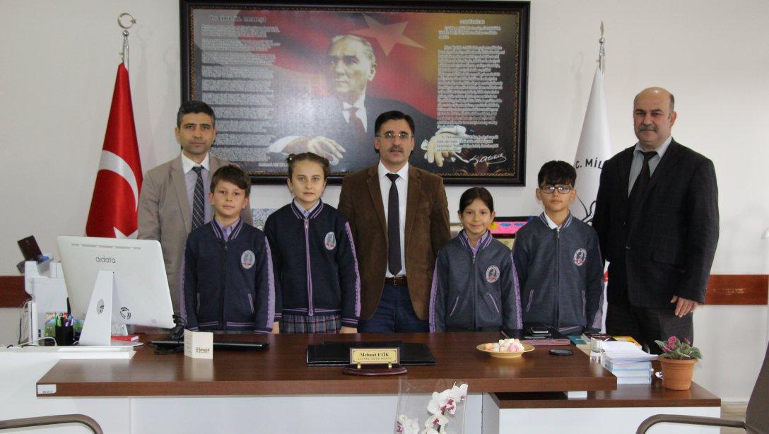 Mustafa Kemal İlkokulu Öğrencilerinden Öğretmenler Günü Ziyareti