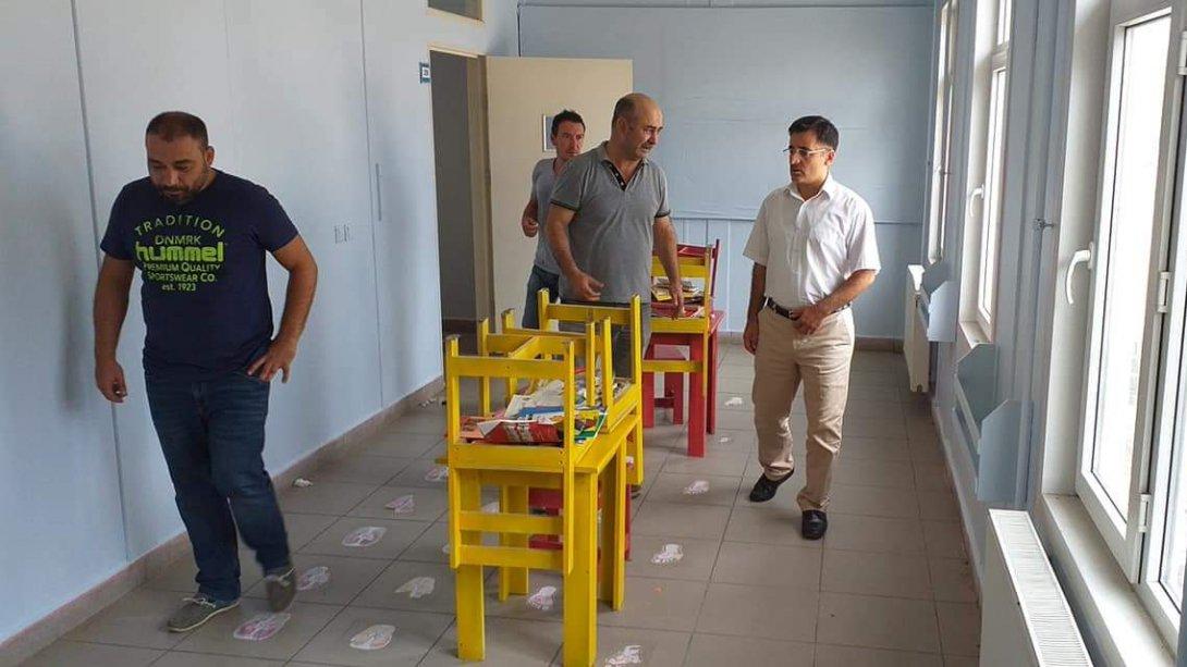 İlçe Milli Eğitim Müdürümüz Mehmet ETİK Okullarımızı Ziyaret Ediyor