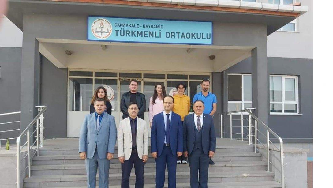 Türkmenli İlkokulu ve Ortaokulunu Ziyaret