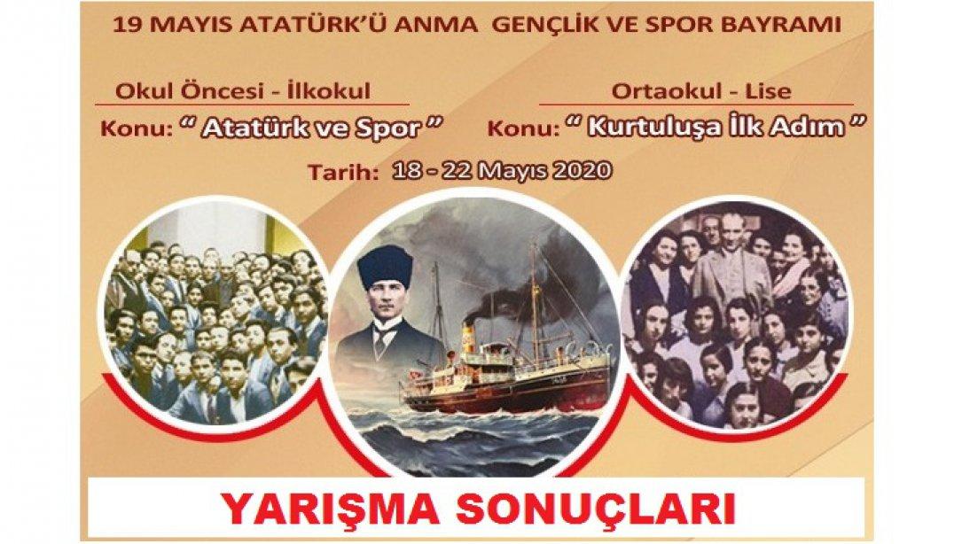 19 Mayıs Atatürk'ü Anma Gençlik ve Spor Bayramı Yarışma Sonuçları