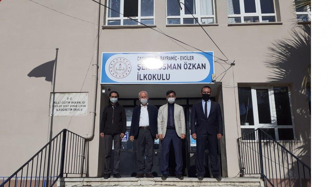 Evciler Şehit Osman Özkan İlkokulu ve Ortaokulu Ziyaret