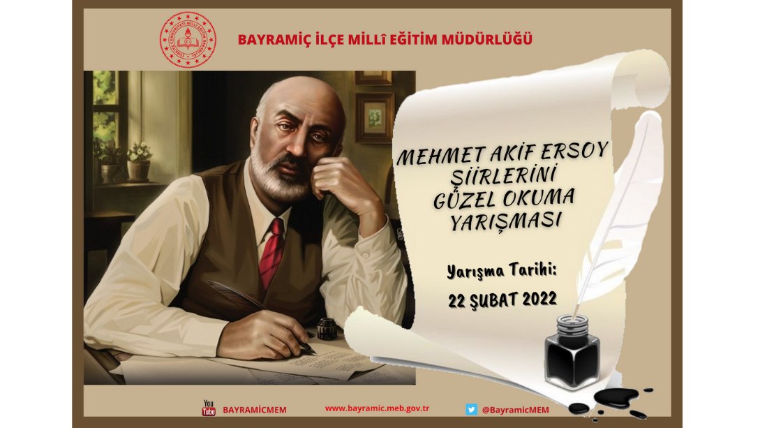 Mehmet Akif Şiirlerini Güzel Okuma Yarışması