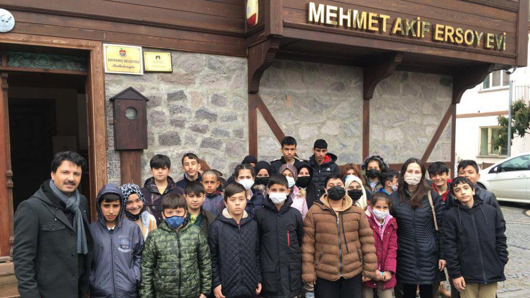 Mehmet Akif Ersoy Evine Ziyaretler Gerçekleştirildi