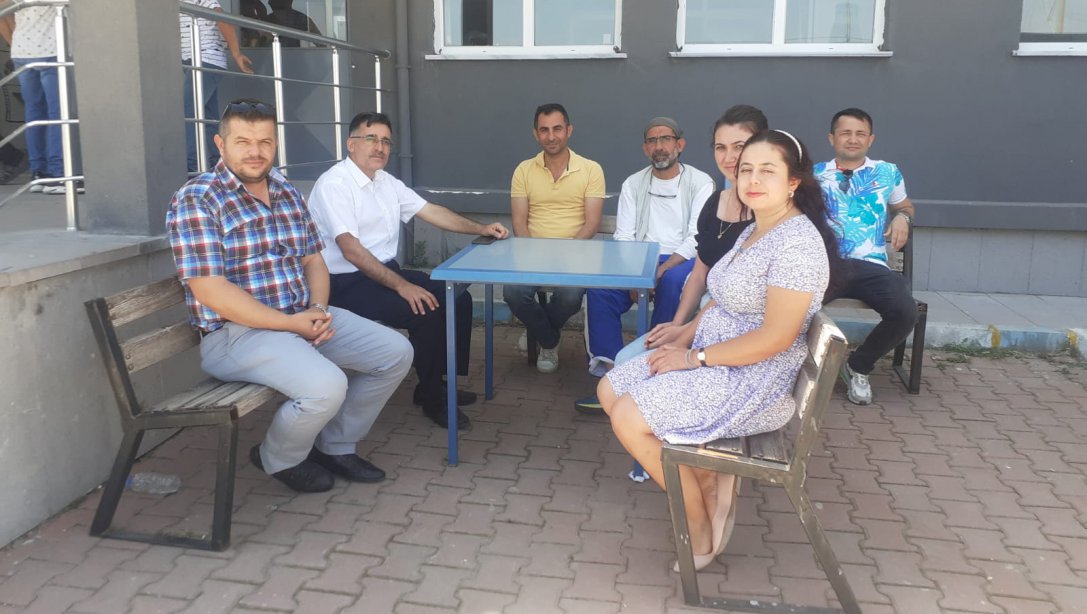 İlçe Milli Eğitim Müdürümüz Mehmet ETİK'in Okul Ziyaretleri Devam Ediyor