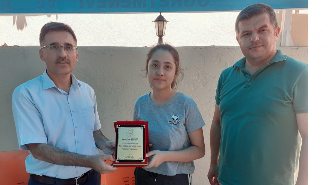 LGS Birincisi Türkmenli Ortaokulu'ndan