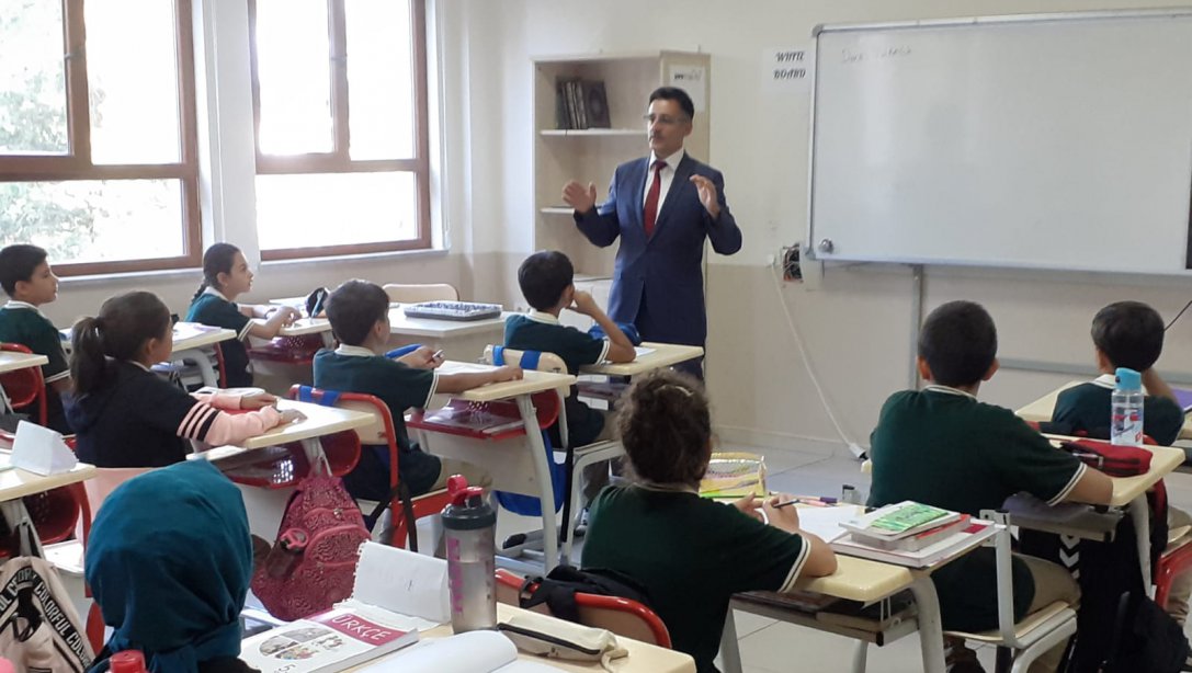 İlçe Milli Eğitim Müdürümüz Mehmet ETİK İmam Hatip Ortaokulu'nu Ziyaret Etti