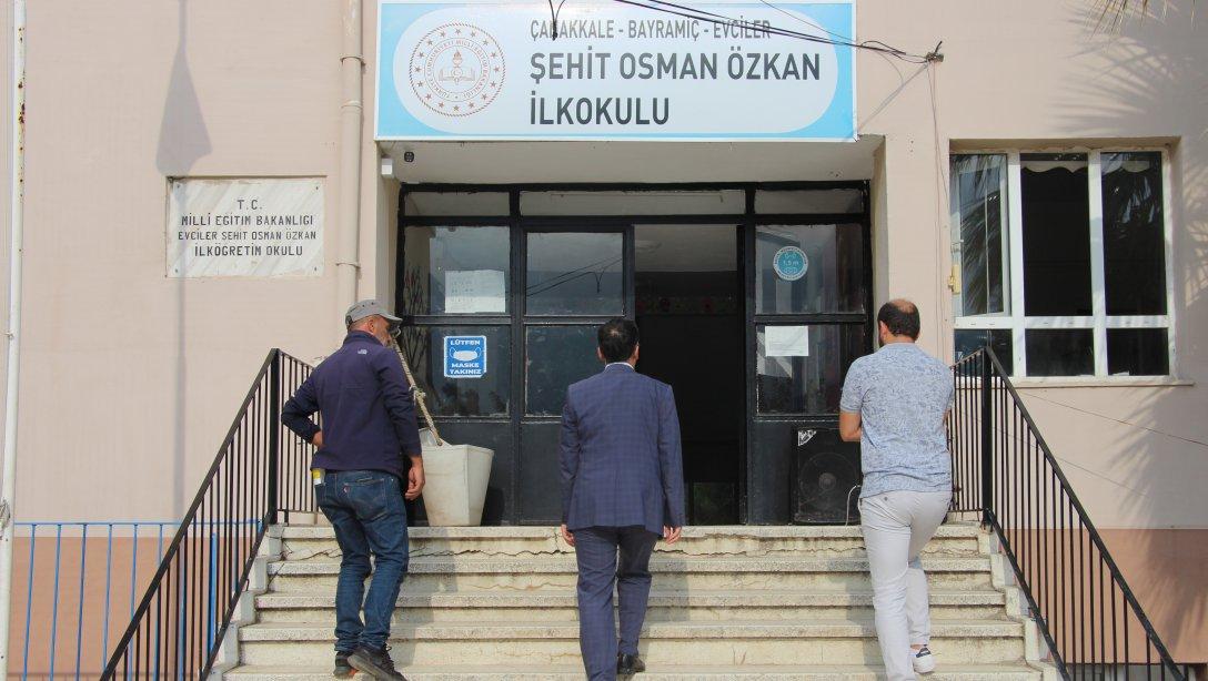 Evciler Şehit Osman Özkan Okulu Ziyareti