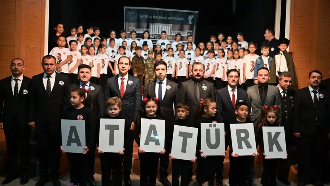 10 Kasım Atatürk'ü Anma Günü Programı Gerçekleştirildi