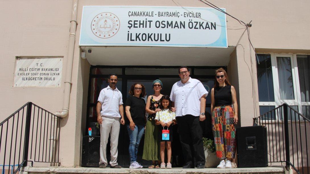 Evciler Şehit Osman Özkan İlkokulu ve Ortaokulu Ziyareti