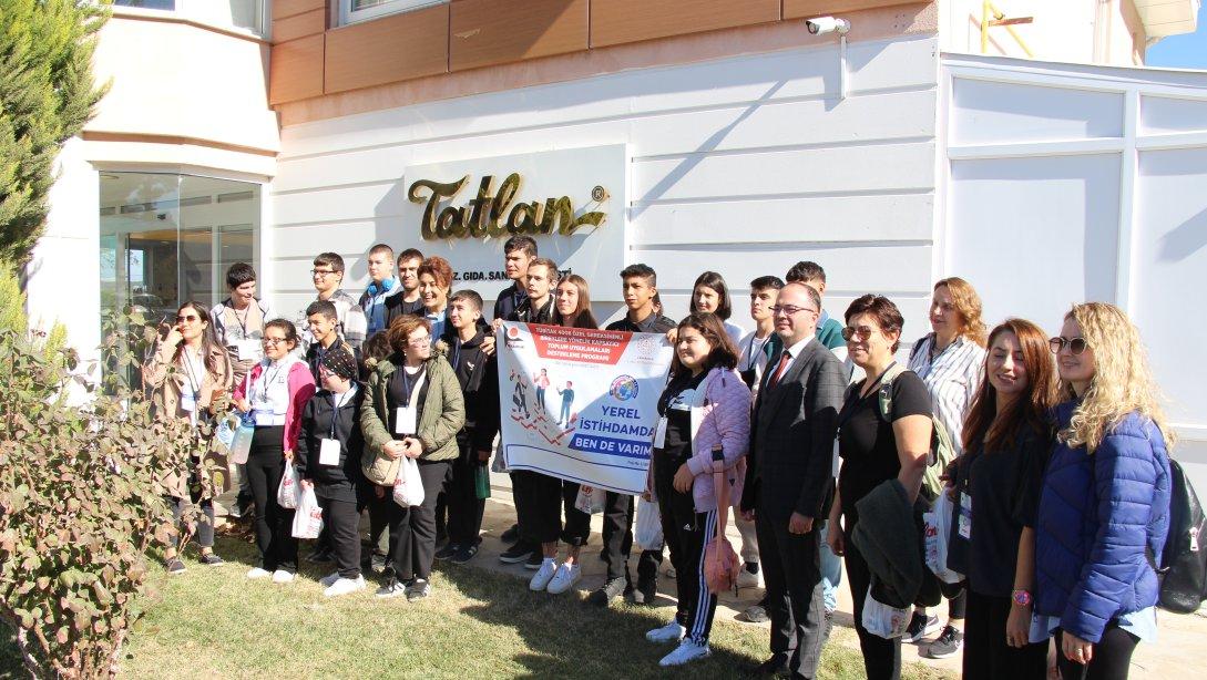 AKPINAR PEYNİR FABRİKASI VE TATLAN HELVA FABRİKASI ZİYARETİ