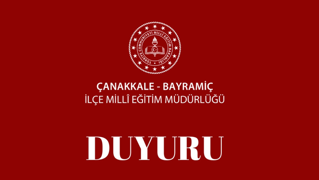 Bayramiçte Okullar Tatil mi?