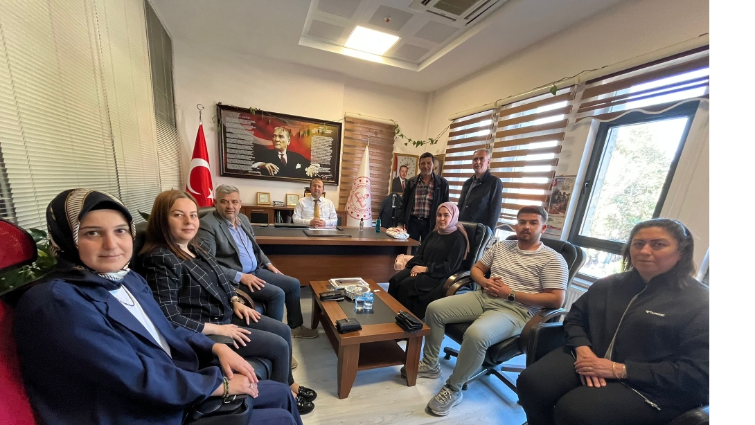 Ak Parti Bayramiç İlçe Teşkilatından Müdürlüğümüze Ziyaret