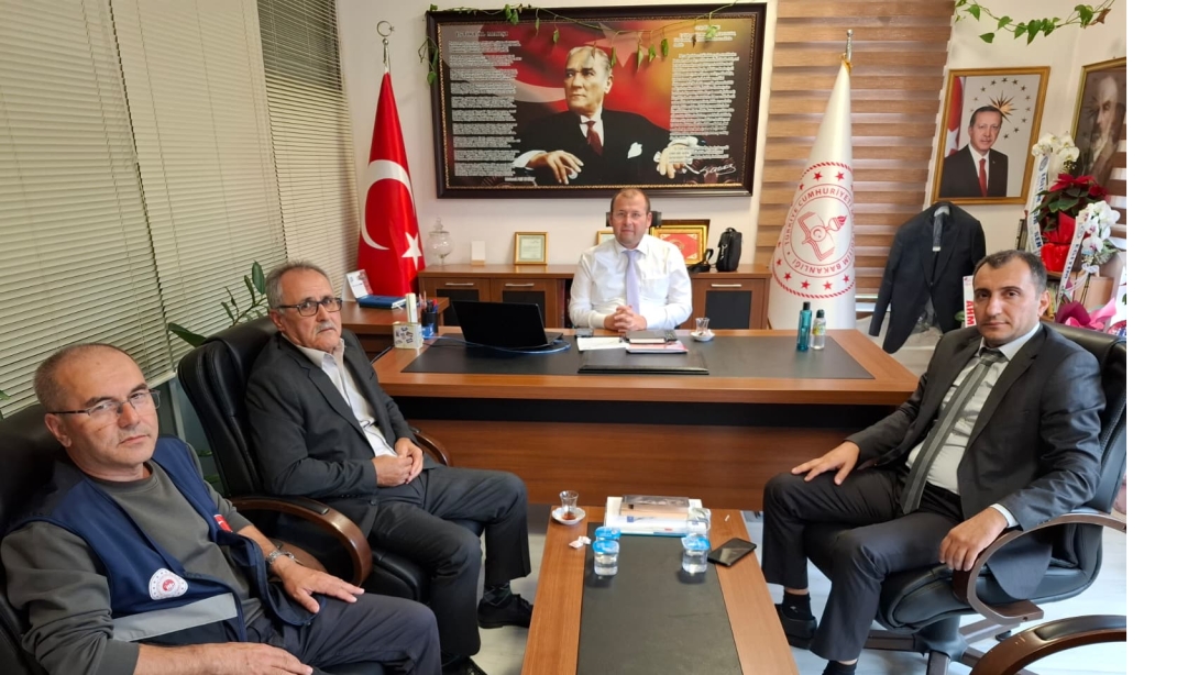 İlçemiz Kurum Amirlerinden Hayırlı Olsun Ziyareti